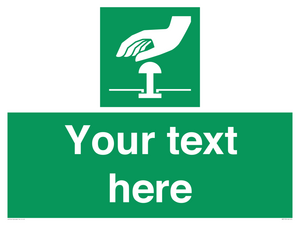 Custom Safe condition: Emergency stop button